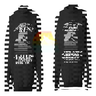 Rock Climber Some Sports Play With Balls Climbing Retro Sweatshirt Unisex | Mazezy