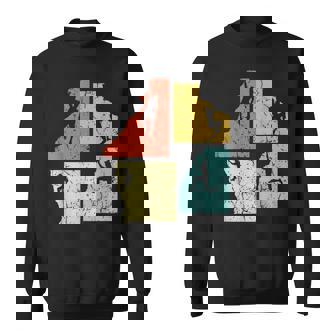 Rock Climber Vintage Rock Climber Bouldering Rappelling Sweatshirt Unisex | Mazezy