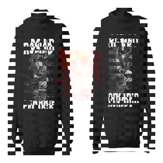 Rock Hard Pray Harder Jesus Guitar Christian Rock Sweatshirt Unisex | Mazezy