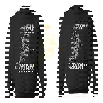 Rocket Space Astronaut Basketball Sweatshirt Unisex | Mazezy