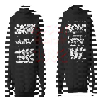 Rockin Desde 1982 Regalos De Cumpleaños 40 Años Hard Rock Camisa de entrenamiento - Regaloses