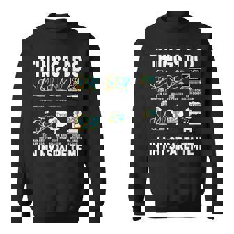 Roller Coaster Things I Do In My Spare Time Roller Coaster Sweatshirt | Mazezy