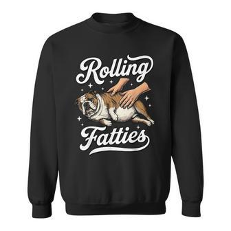 Rolling Fatties English Bulldog Sweatshirt - Thegiftio UK