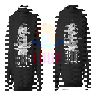 Romantic Angelic Vintage Couple Love Moment Clarity Sweatshirt Unisex | Mazezy