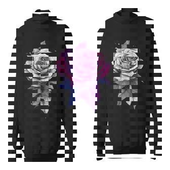 Rose Rose Botaniste Jardin Fleur Rose Sweater e - Cadeauxyz