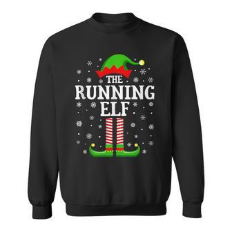 Running Elf Christmas Family Matching Sweatshirt - Thegiftio UK