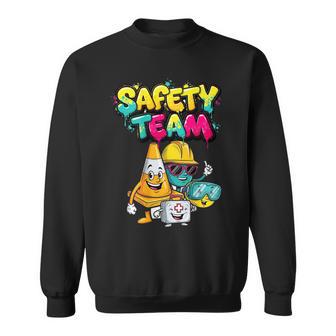 Safety Team Safety Commit Sweatshirt - Thegiftio UK