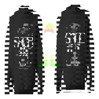 SAGE Elf Xmas Family Matching Christmas SAGE Sweatshirt Unisex | Mazezy