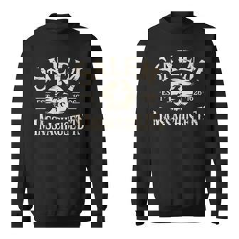 Salem Massachusetts Halloween Witches 1626 Sweatshirt Unisex | Mazezy