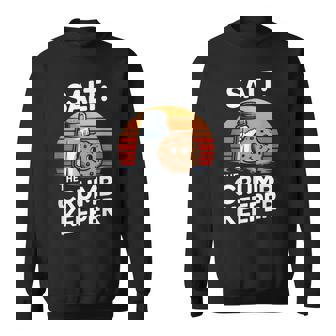 Salt Baking Retro Housewife Kitchen Recipes Casserole Sweatshirt Unisex | Mazezy