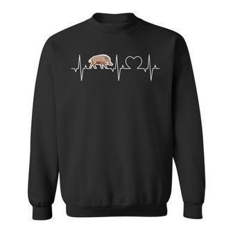 Sanglier Battement De Cœurauvage Ecg Keiler Chasseuranglier Sweater e - Cadeauxyz