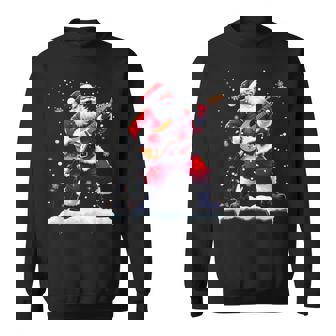 Santa Claus Playing Bass Guitar Christmas Xmas Music Tank Top Sweatshirt Unisex | Mazezy