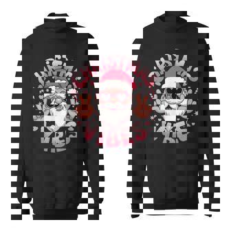 Santa Claus Xmas Merry Christmas Navidad Winter Holiday Sweatshirt | Seseable CA