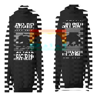 Santa Maria California Bear Retro San Luis Obispo Orcutt Ca Tank Top Sweatshirt Unisex | Mazezy