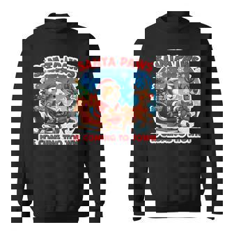 Santa Paws Is Coming To Town Christmas Guinea Pig Owner Pet Tank Top Sweatshirt Unisex | Mazezy