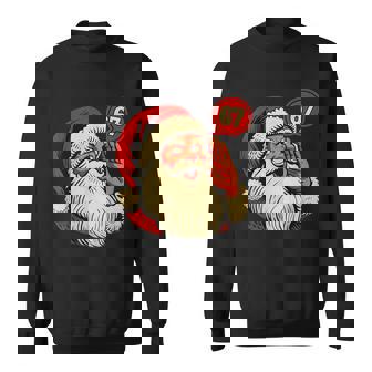 Santa Says 67 Meme Retro Christmas Pajama Xmas Outfit Sweatshirt | Seseable CA