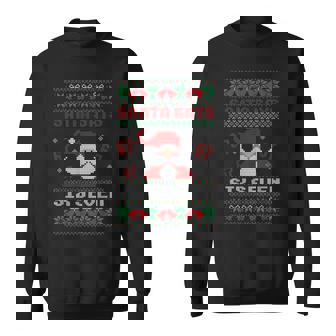 Santa Says Six Seven Christmas Ugly Xmas 67 Meme Sweatshirt | Mazezy