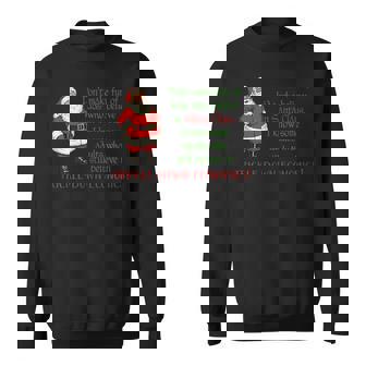 Santa Trickle-Down Economics Anti-Billionaire Christmas Xmas Tank Top Sweatshirt Unisex | Mazezy