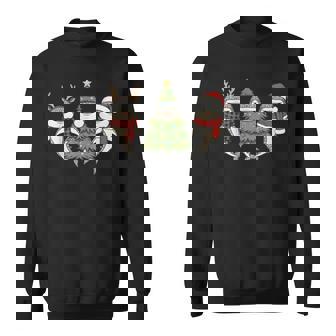 Santa Whale Shark Christmas Tree Whale Shark Lover Animal Sweatshirt Unisex | Mazezy