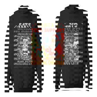 Santa’S Tech Support Rebooting Christmas Holiday Sweatshirt | Mazezy