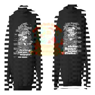 Santa's Tech Support Rebooting Christmas Sweatshirt - Thegiftio