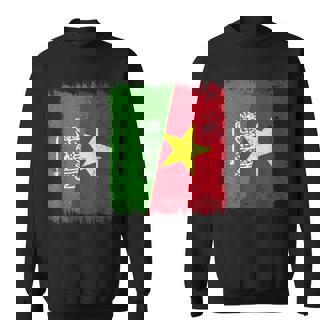 Saudi Arabia Vietnam Half Flag Saudi Arabian Vietnamese Sweatshirt Unisex | Mazezy