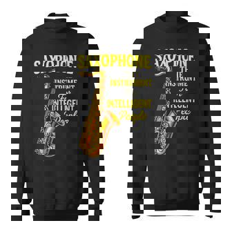 Saxophone Jazz Musician Saxophonist Lover Sweatshirt Unisex | Mazezy