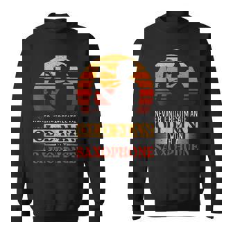 Saxophoneaxophoniste Musicien Instrumentaliste Jazz Sweater e - Cadeauxyz