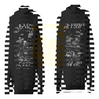 Sea To Shore 250 Years US Soldiers And Amphibious Military Tank Top Sweatshirt Unisex | Mazezy