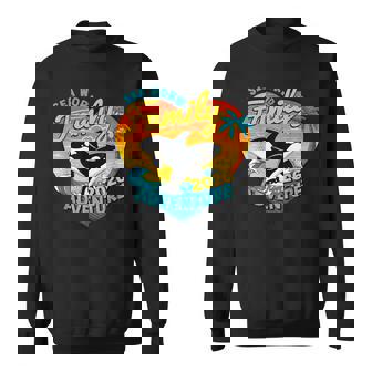 Sea World Family Adventure 2026 Whales Heart Sunset Ocean Sweatshirt | Seseable FR