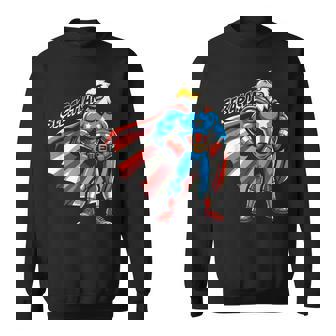 Sebastian Usa イーグル スーパーヒーロー 男の子用 名前 セバスチャン スウェットシャツ - Kawaiitshirt