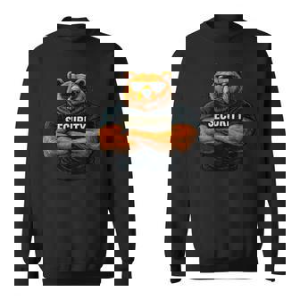 Security Buff Bear バウンサーデザイン スウェットシャツ - Kawaiitshirt