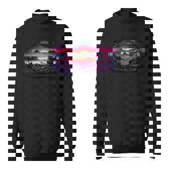 Sedona Arizona Nature Hiking Outdoor Mountain Sedona Night Sweatshirt - Thegiftio