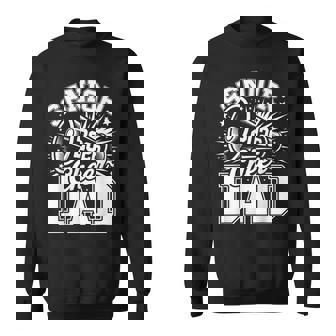 Senior Cheer Dad 2026 Proud Cheerleader Dad Class Of 2026 Sweatshirt Unisex | Mazezy