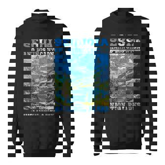 Sequoia Kings Canyon National Parks Hiking Outdoor Sweatshirt Unisex | Mazezy