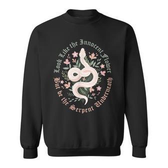 Serpent & Flowers Lady Macbeth William Shakespeare Sweatshirt - Thegiftio UK