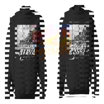 Seychelles Indian Ocean Vintage Sunset Souvenir Tank Top Sweatshirt Unisex | Mazezy