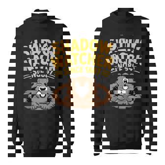 Shadow Watcher Since 1887 Groundhog Day Tradition Tank Top Sweatshirt Unisex | Mazezy