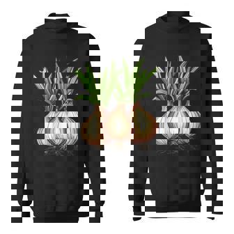 Shallots With Leaves Sweatshirt Unisex | Mazezy