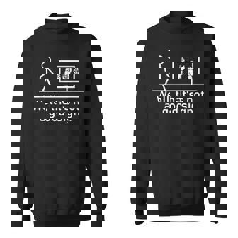 Sign Language Asl Well That's Not A Good Sign Sweatshirt - Thegiftio