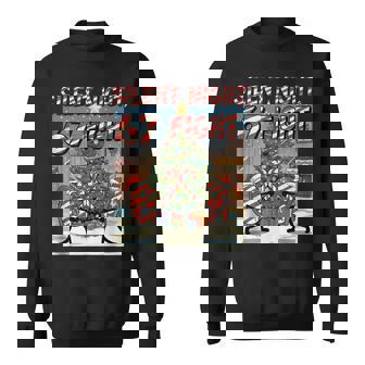 Silent Night 67 Fight Christmas Cartoon Sweatshirt | Mazezy