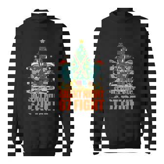 Silent Night Fight 67 Six Seven Sweatshirt | Mazezy