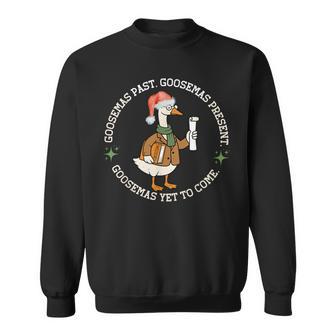 Silly Goose History Teacher Social Studies Christmas Student Sweatshirt Unisex | Mazezy