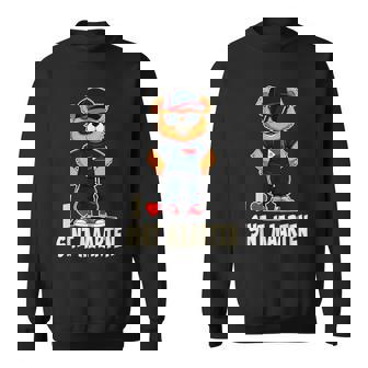 Sint Maarten Flag Teddy Bear I Love Sint Maarten Sweatshirt Unisex | Mazezy