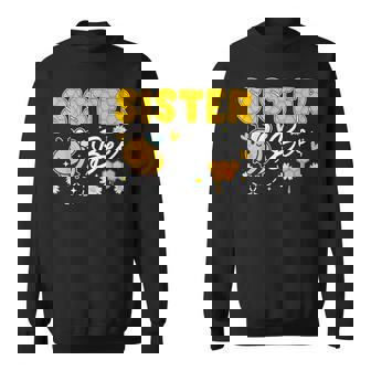 Sister Bee Cute Beekeeping Birthday Party Matching Family Sweatshirt Unisex | Mazezy
