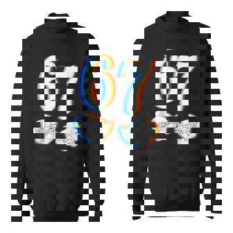 Six Seven 6 7 Meme Techno Rave EDM 6 7 Hands Holiday Tank Top Sweatshirt Unisex | Mazezy