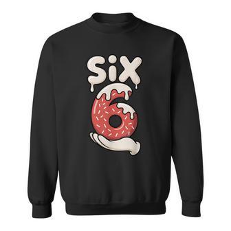 Six Seven Ice Cream Drip Cool Meme 67 Number Sweatshirt - Thegiftio UK