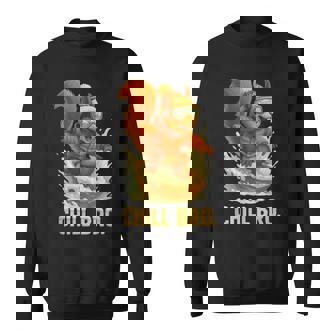 Ski With Squirrel For Snowboarders Sweatshirt Unisex | Mazezy