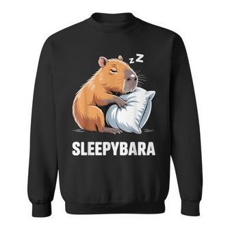 Sleepybara Pyjama Kostüm Offizielles Capybarachlaf Sweatshirt - Geschenkecke