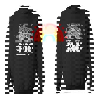 SLUG Rainbow Pride Introvert Cute Snail Lover Casual Sweatshirt Unisex | Mazezy